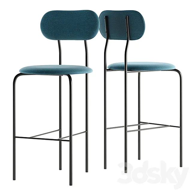 Bar Stool 5 3D Model Bar Stool 5 3D Model