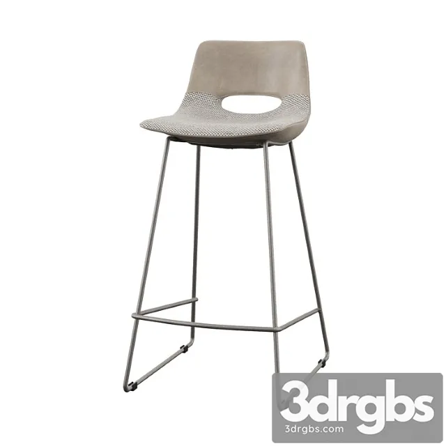 Bar Stool 85 3D Model Download