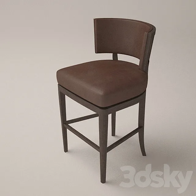 Bar Stool A.Rudin Art. 780 3DModel Bar Stool A.Rudin Art. 780 3DModel