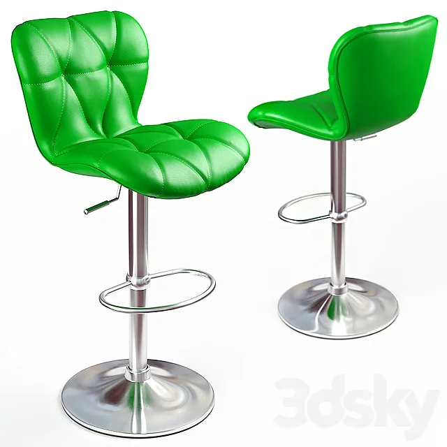 Bar stool Aero BC89 GR 3D Model