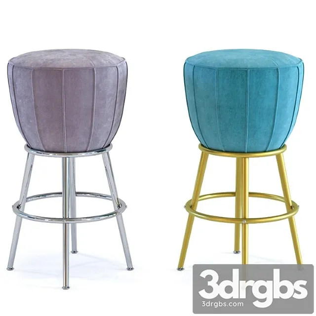 Bar stool after work 2 3D Model Download