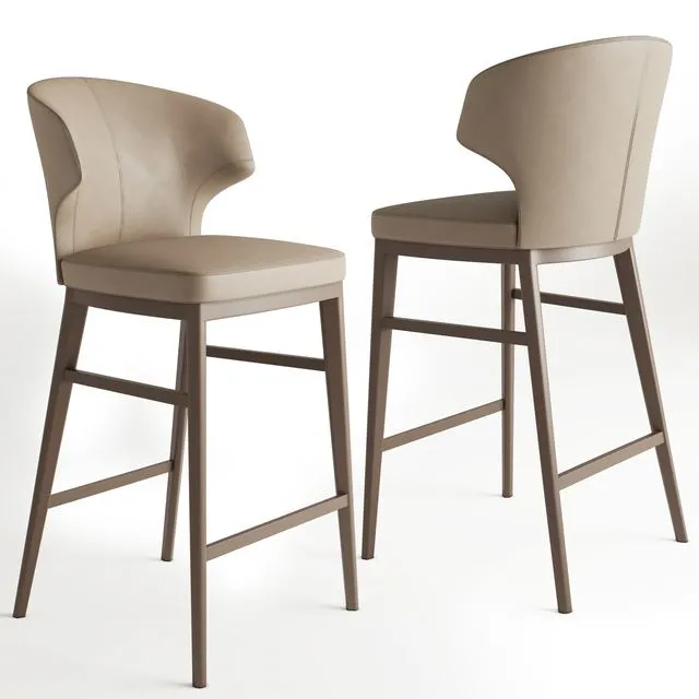 Bar stool angel cerda 3D Model