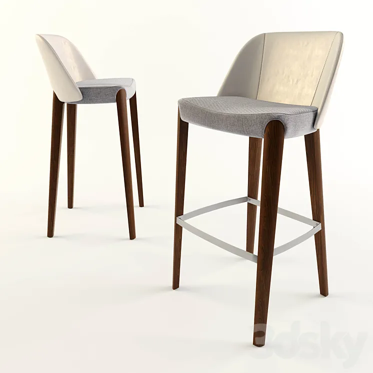 bar stool Bellevue Barstool 3D Model Free Download bar stool Bellevue Barstool 3D Model Free Download