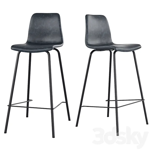 Bar stool Chicago 3D Model