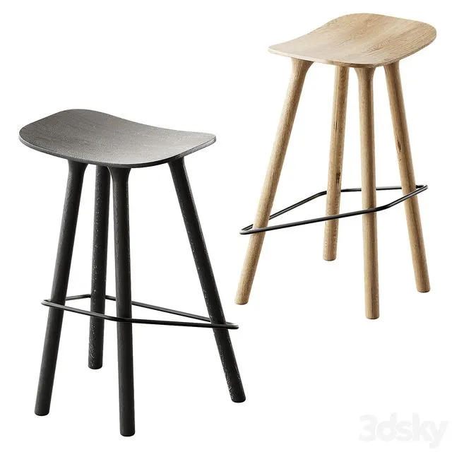 Bar stool Cot W from Nunc 3D Model