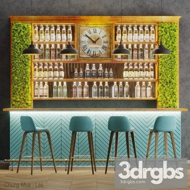 Bar Stool Eco Loft 3D Model Download Bar Stool Eco Loft 3D Model Download