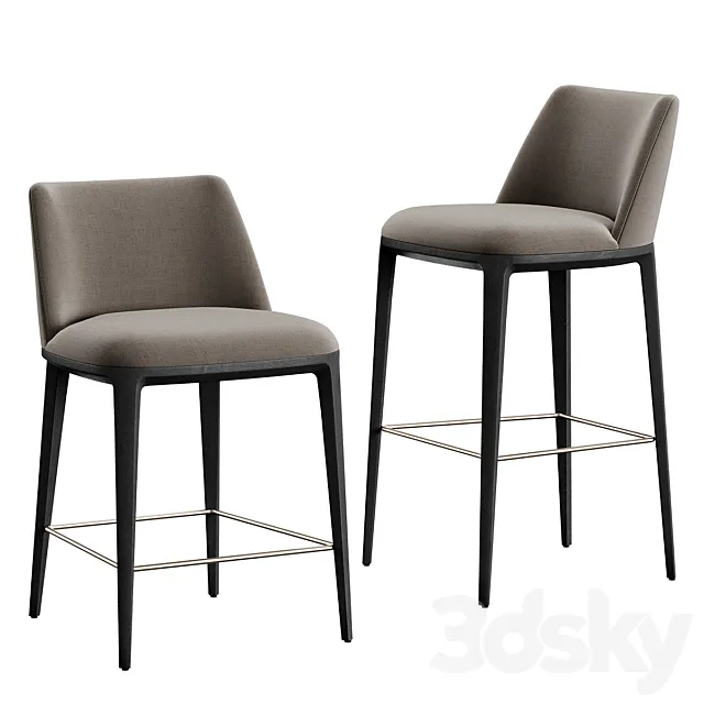 Bar stool Form Sofaclub 3D Model