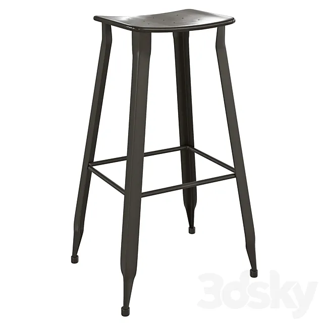 Bar stool GLITZ CC0579R02 3D Model