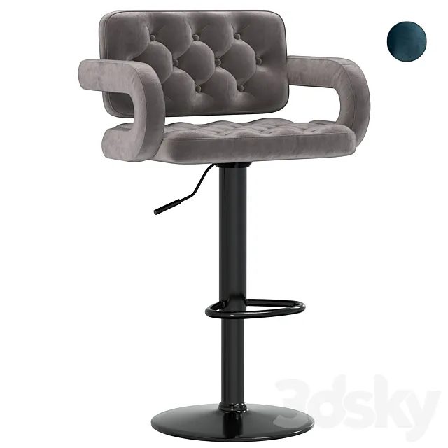 Bar stool Gor BK-Base 3D Model Bar stool Gor BK-Base 3D Model