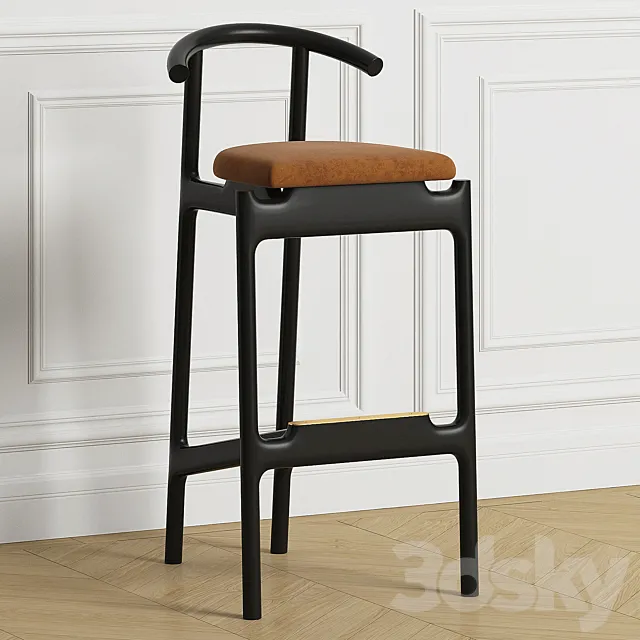 Bar stool Hans from Romatti 3D Model