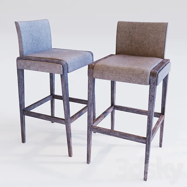 Bar stool jil 3D Model