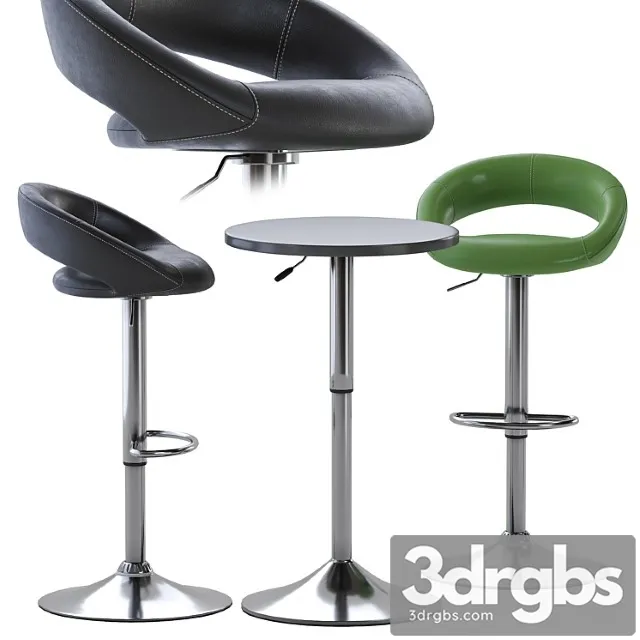 Bar Stool Jysk Heiki 3D Model Download