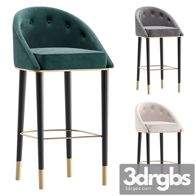 Bar Stool Las Vegas 3D Model Download