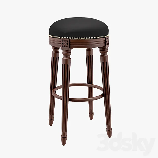 Bar stool Luigi – Seven Sedie 3D Model