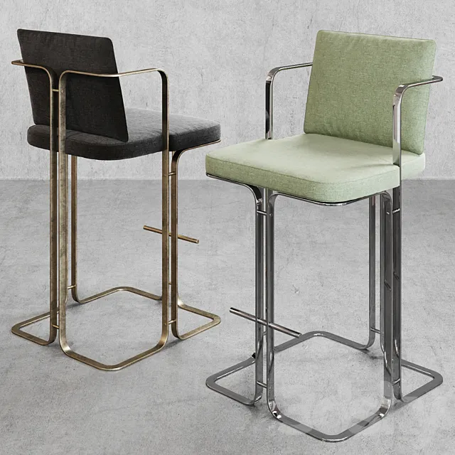 Bar Stool MSE SG2 Murena 3DModel Bar Stool MSE SG2 Murena 3DModel