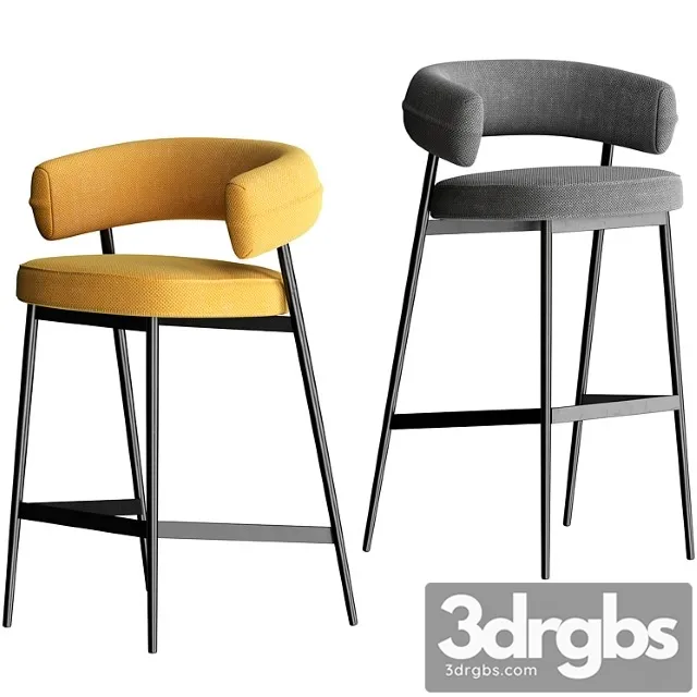 Bar Stool Nena 3D Model Download