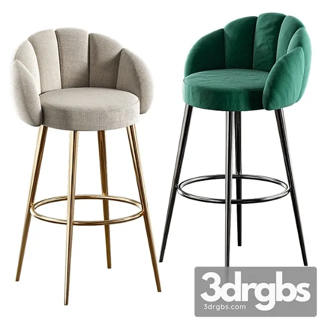 Bar Stool Olympia Raumebel 3D Model Download