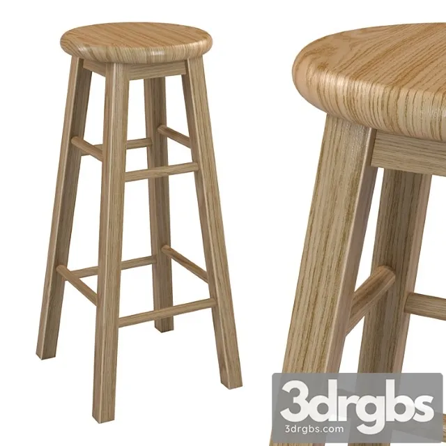 Bar stool promo 2 3D Model Download