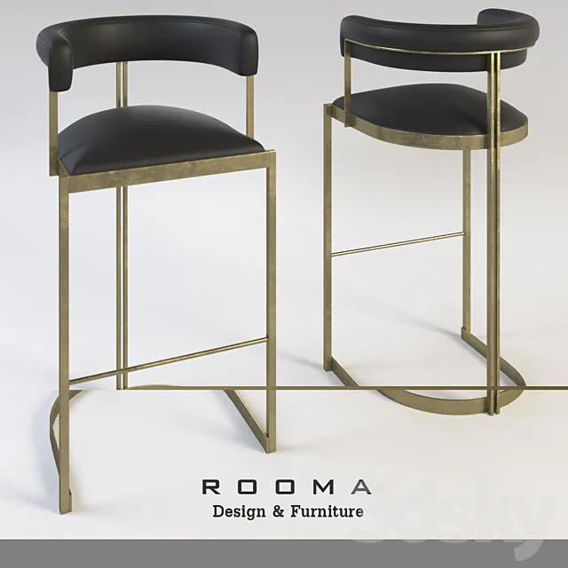 Bar stool Rooma Design 3DModel
