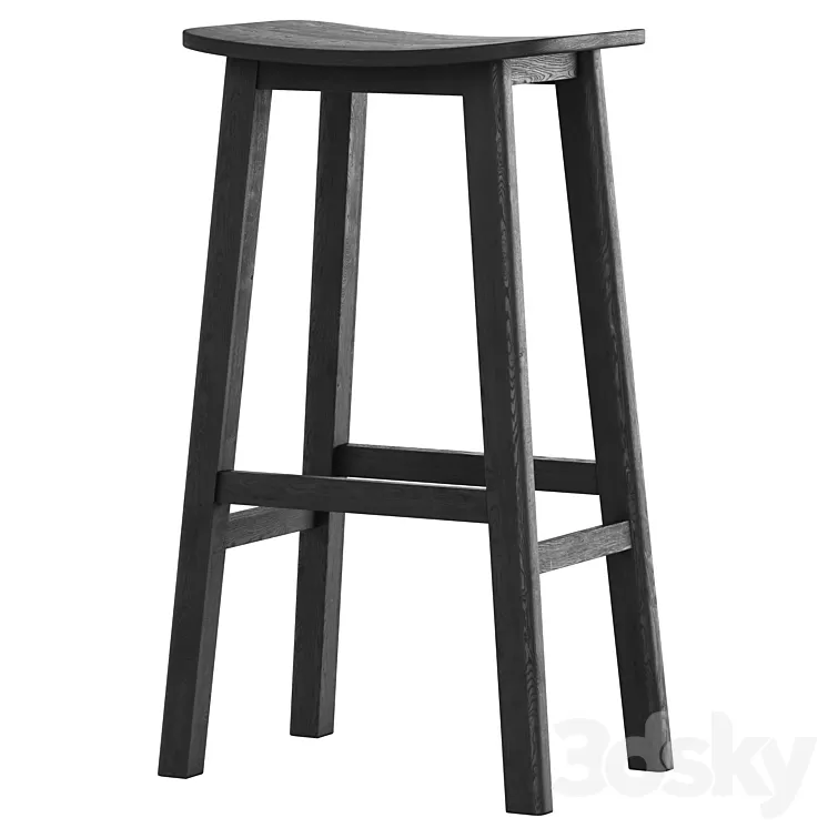 Bar stool Sedate 3D Model Free Download