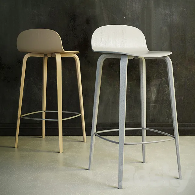 bar stool VISU 3DModel bar stool VISU 3DModel
