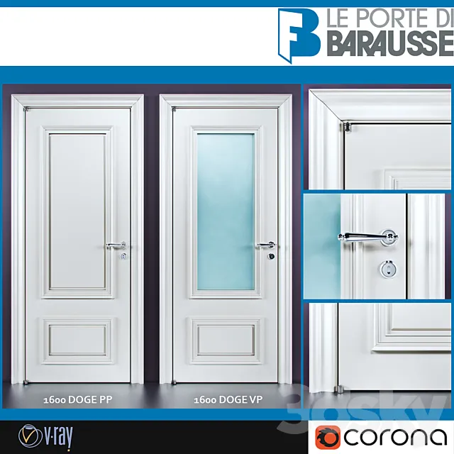 Barausse doors 3D Model