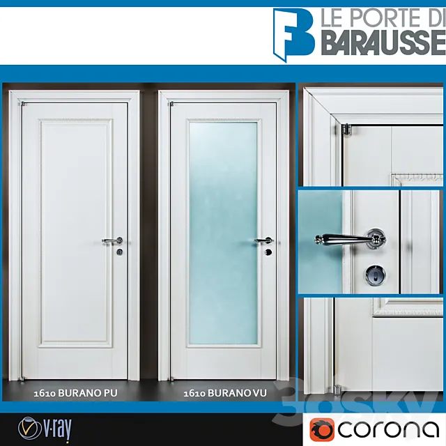 Barausse doors 3DModel