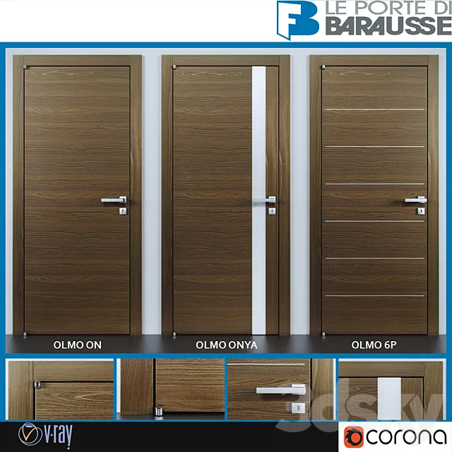 Barausse doors 3D Model