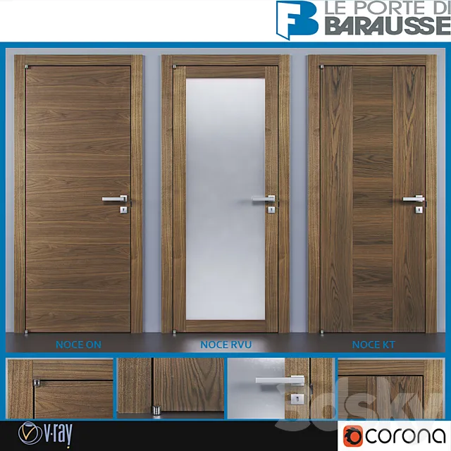 Barausse doors 3DModel