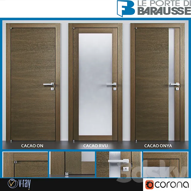 Barausse doors 3DModel