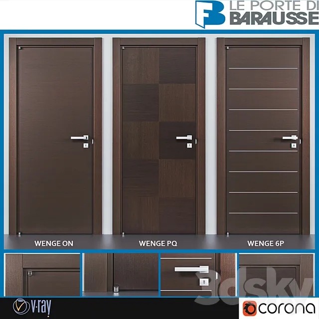 Barausse doors 3DModel