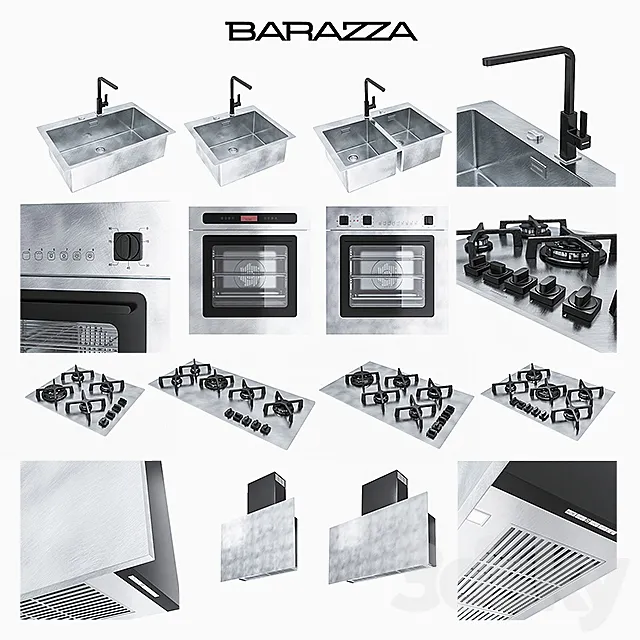 BARAZZA COLLECTIONS UNIQUE 3DModel