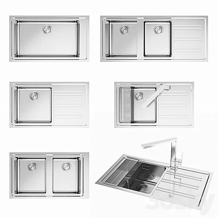 BARAZZA SET 13 3D Model BARAZZA SET 13 3D Model