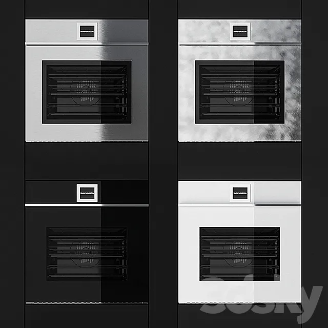 BARAZZA Velvet libro automatica 3D Model