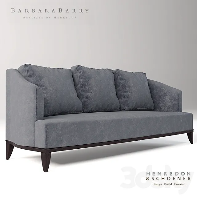Barbara Barry Graceful Sofa 3DModel Barbara Barry Graceful Sofa 3DModel
