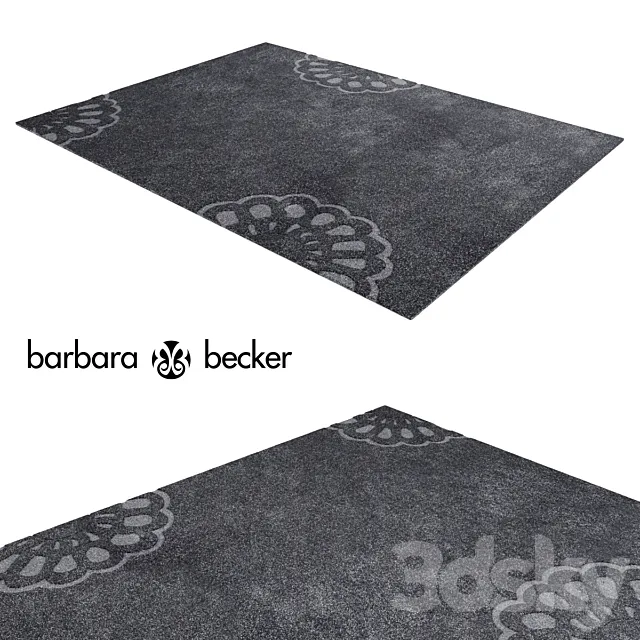 Barbara Becker carpet 3D Model Barbara Becker carpet 3D Model