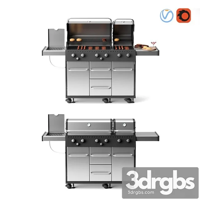 Barbecue 09 3D Model Download Barbecue 09 3D Model Download