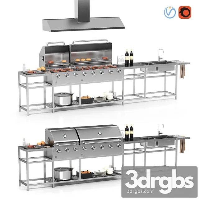 Barbecue 20 3D Model Download Barbecue 20 3D Model Download