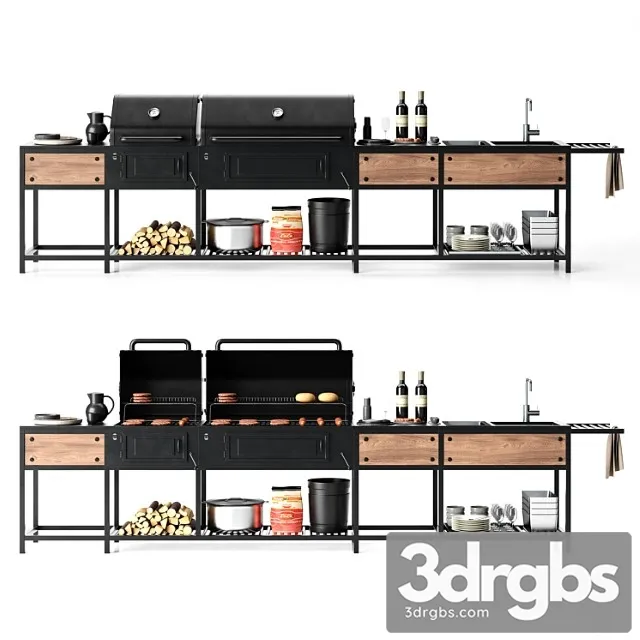 Barbecue 22 3D Model Download Barbecue 22 3D Model Download