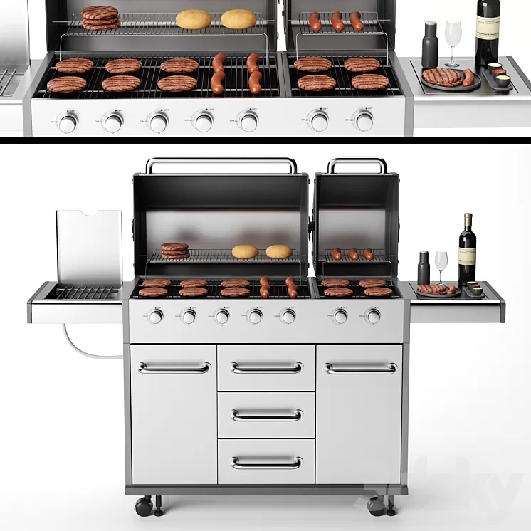 Barbecue 23 3D Model