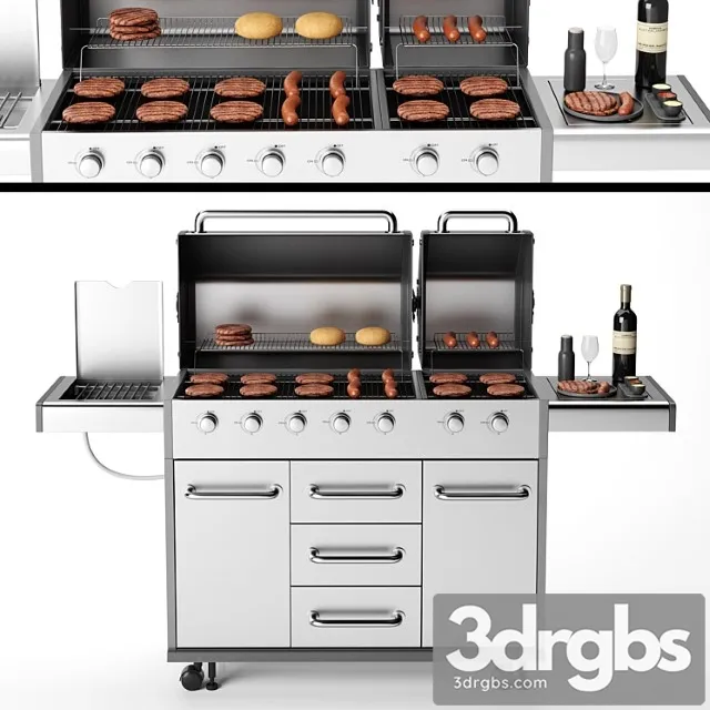 Barbecue 231 3D Model Download Barbecue 231 3D Model Download