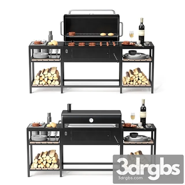 Barbecue 24 3D Model Download Barbecue 24 3D Model Download