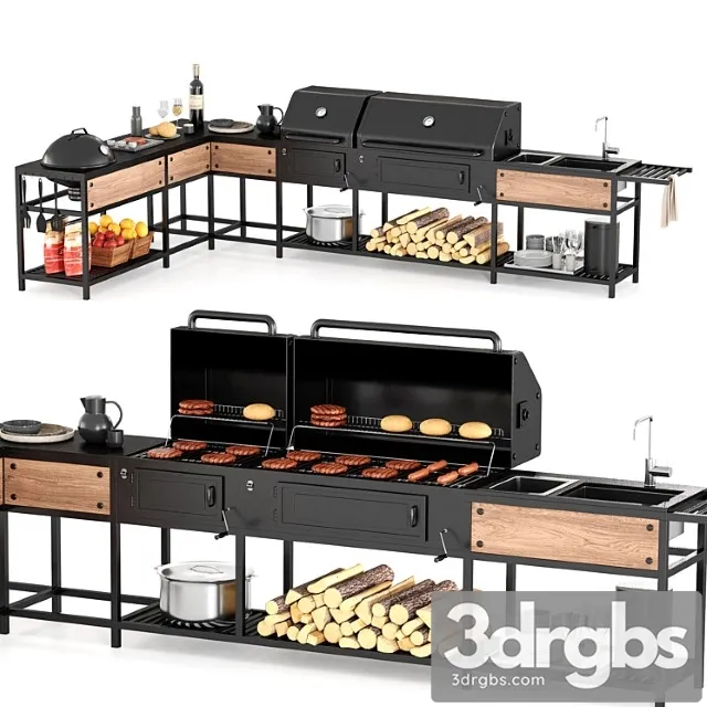 Barbecue 28 3D Model Download Barbecue 28 3D Model Download