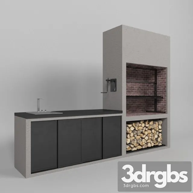 Barbecue 3D Model Download Barbecue 3D Model Download