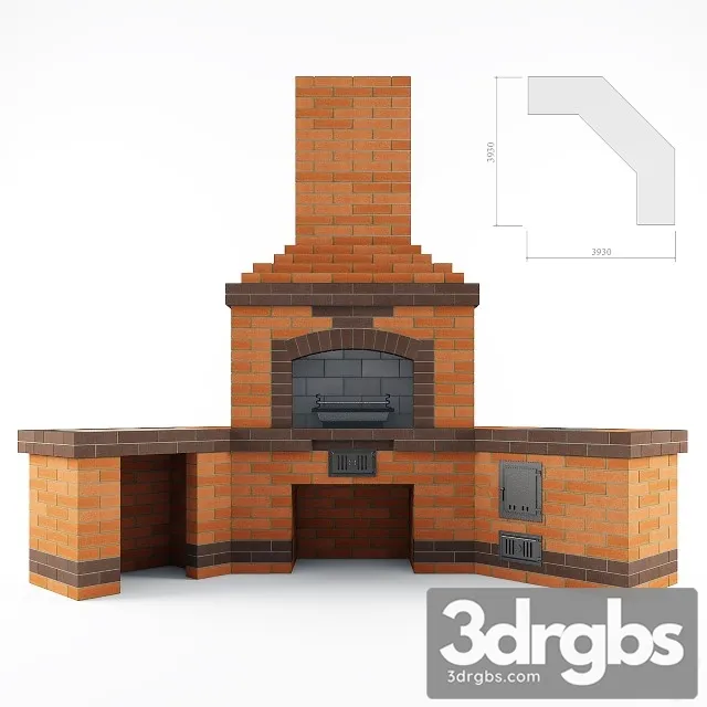 Barbecue BBQ 3D Model Download Barbecue BBQ 3D Model Download
