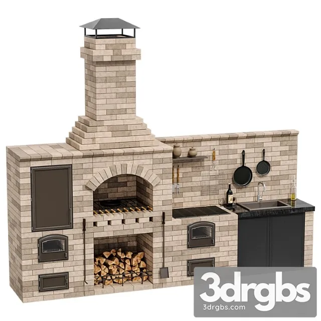 Barbecue Big R 78 Radius 3D Model Download Barbecue Big R 78 Radius 3D Model Download