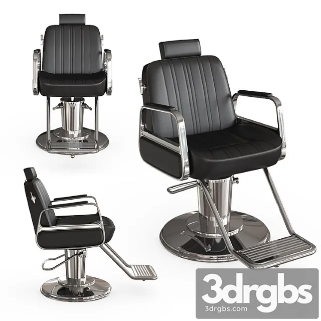 Barber chair cadilla 3D Model Download