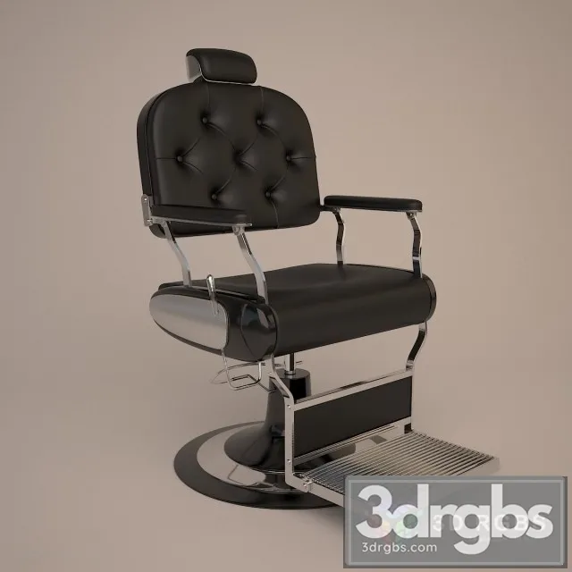 Barber Leather Chair 3D Model Download Barber Leather Chair 3D Model Download