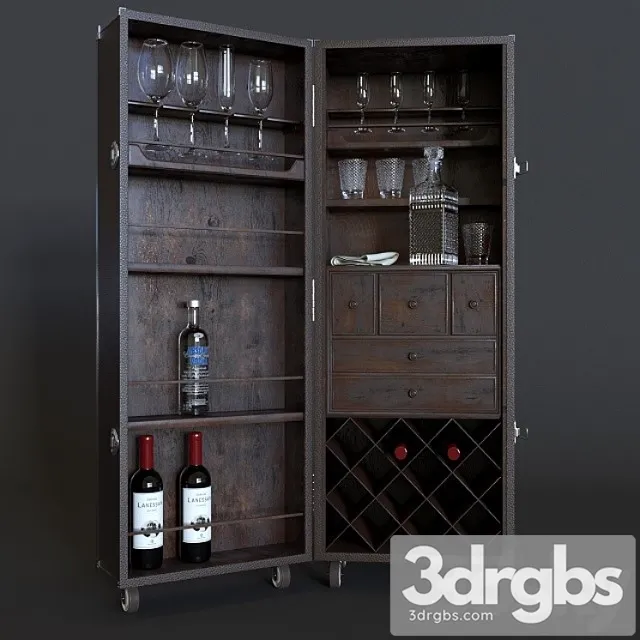 Barcabinet 3D Model Download