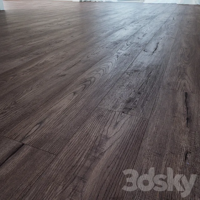 Barcelona Wooden Oak Floor 3DModel
